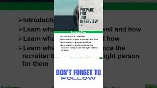 How to prepare for job interview and get the job you want! #udemycouponcode2024