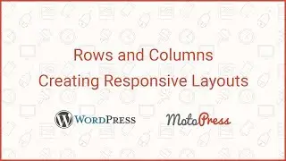 How to build a page Layout: rows and columns in MotoPress page builder