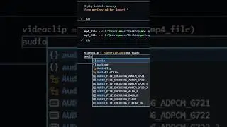 Convert mp4 files to mp3 easily in python