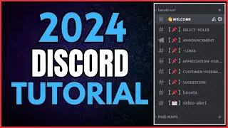 How to Setup a Discord Server 2024 - The ULTIMATE Discord Setup Tutorial | Part 1