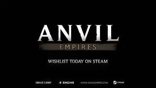 Anvil Empires - Up-coming Medieval War & Strategy MMO Trailer 2023