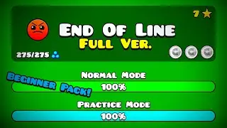 END OF LINE FULL VERSION! BY: MICHTOPGDMT (Full HD) || Geometry Dash 2.113