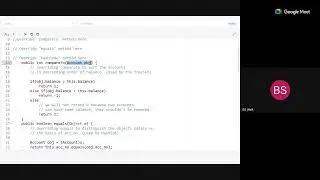 Live Coding session week 6