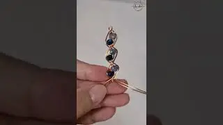 #shortsvideo | Making simple bracelet with wire and beads | DIY Jewelry at home