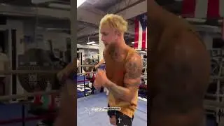 Jake Paul in Fight MOOD 🥊