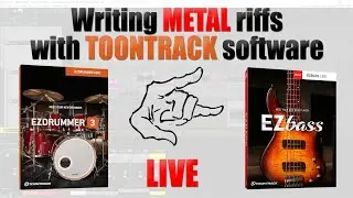 Metal riffs with Toontrack Software | EZdrummer | 3 EZbass | Members Only