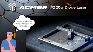 ACMER Laser P2 Review - From Unboxing to Engraving Effortlessly!