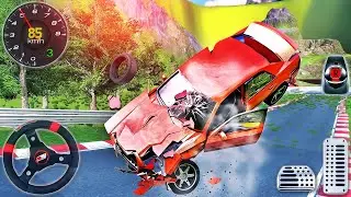 Car Crash Beam Racing Simulator - Real Extreme Derby Car Driving 3D - Android GamePlay #2