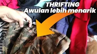Thrifting baju bekas awul - awulan di tangerang murah dan mantab barangnya!