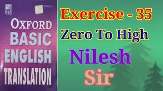 Oxford Basic English Translation Exercise -35