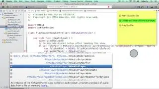 Fixing Bugs While Creating AVAudioPlayer - Intro to iOS App Development with Swift