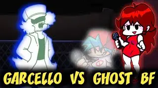 GARCELLO Vs GF + GHOST BF | Friday Night Funkin'- Girlfriend Vs FNF Universe | GF Saving BF