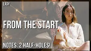 How to play From the Start by Laufey on Tin Whistle (Tutorial)