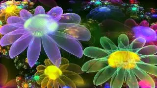 Фон для видеомонтажа Flowers Abstraction HD Video Background