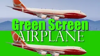 Green Screen Airplane Flying || Green Screen Effects || VFX