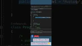 Why Access Modifiers in C# Part 2