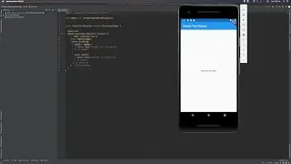 Display Simple Text in Flutter