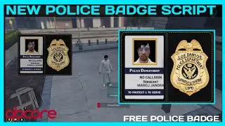 QBCore New Police Badge *FREE* | FiveM Roleplay Scripts | FiveM Tutorial 2023 | MJ DEVELOPMENT