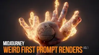 MID JOURNEY: Weird First Try Prompts vol. 1