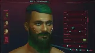 Cyberpunk 2077 - Male Character Customization ALL Options on PS5 (4K)