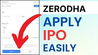 How to Apply IPO In Zerodha | Zerodha Kite IPO Apply