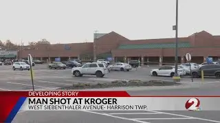 Man shot by Kroger security guard after confrontation