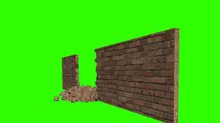 Wall cracks 2 || Green Screen Videos