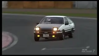 Initial D in Gran Turismo 7!