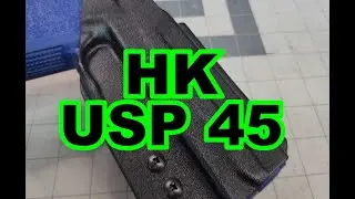 How To Make A Holster For A HK USP45.