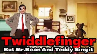 Twiddlebean | Twiddlefinger But Mr.Bean And Teddy Sings it [FnF Friday night funkin ] [cover]