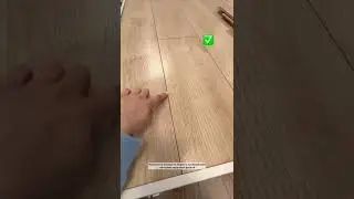 Напольном покрытие берём с четырехсторонней фаской
