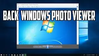 How to Restore Old Windows Photo Viewer in Windows 10