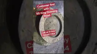 customer find treasure with SS King Dowsing road  