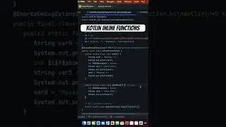 Kotlin inline functions 