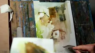 Акварель без купюр. Аква дворик.