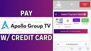 How To Pay Apollo Group TV With Credit Card 2024?