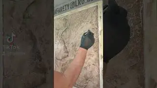 Штукатурка Скала.Штукатурка из простих материалов.Штампи для штукатурки.