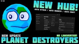 [UPD🔮] Planet Destroyers Script - No Linkvertise! 🔥 Auto Attack / Auto Rebirth / No Key!  🔥 - (2024)