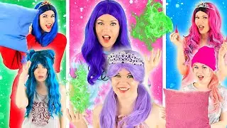 MAL’s DAUGHTER SLEEPOVER PARTY | DESCENDANT’s DAUGHTERS | MAL and EVIE, AUDREY, BELLA | BFF Besties