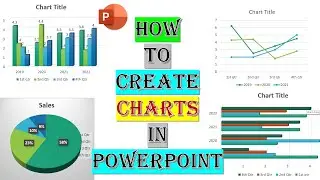 How to create Charts in PowerPoint