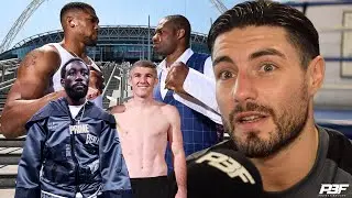 JOSH KELLY SAW BOTH ANTHONY JOSHUA & DANIEL DUBOIS SPAR, BREAKS IT DOWN, TERENCE CRAWFORD, SMITH
