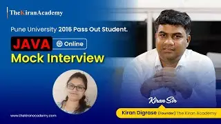 Java Interview Questions | HR Mock Interview 2023 | Technical Round  | #kiransir