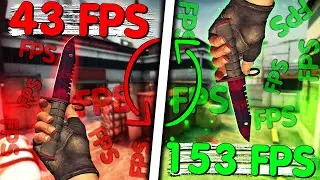 КАК ПОДНЯТЬ ФПС В КС ГО - КАК УБРАТЬ ЛАГИ КСГО - КАК ПОВЫСИТЬ ФПС НА СЛАБОМ ПК - FPS CSGO