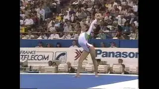 [HQp60] Silvia Mitova (BUL) Floor All Around - 1991 World Championships