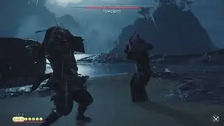 Duel among the crashing waves