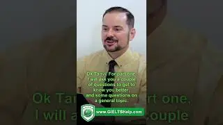 IELTS Speaking Part 1 | General English Help