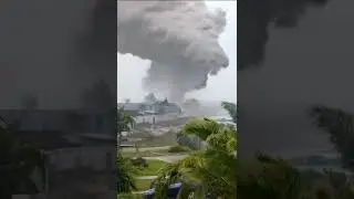 Forming Tornado rips off the roof