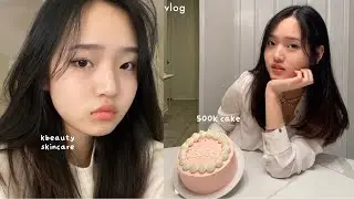 daily life vlog: bts meal, kbeauty skincare routine, feeling meh about graduation