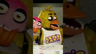 Chica Chicken meets Toy Chica [FNAF/Blender] 