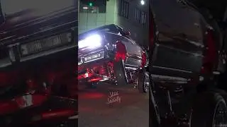 G Body Lowrider cruising in 3 wheel motion!